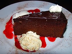Chocolate Mud Cake @ Blue Oyster Bar